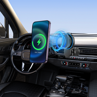 Magnetic Wireless Car Charger Mount 30W Fast Charging Air Vent Phone Holder Stand for iPhone 17 16 15 14 13 12 Pro Max Plus Safe