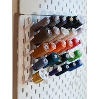 Skadis Household Sewing Thread Storage Display Stand Suitable for Home Use Plastic Hole Board Organizer from China