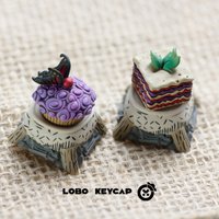 Donโt Starve Chester Butterfly Muffin Keycap Game Character Resin Keyboard Attachment Decor Single Anime Keycaps accessories Esc