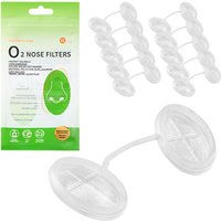 Invisible Disposable Nasal Plugs Multi-Size Unobtrusive Nasal Filters Allergy Relief Breathable Nasal Filtration Set