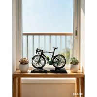 AliExpress NONE 1:8 Scale Alloy Mountain Bike Model – Dual Shock Absorbers&Removable Number, Ideal Gift&Desktop Decoration for Bike Enthusiasts