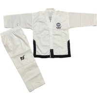 Embroidery Dobok Taekwondo Uniform Adult And Kids Professional Teacher Shirt & Pants Master Training Suit