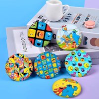 Sesame Street Cartoon Anime Brooches Cute Cartoon Badge Jacket Jeans Lapel Pin Gift Accessorie