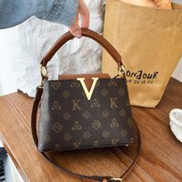 High-quality appearance patterned diagonal crossbody bag with large capacity for women, high-end and luxurious casual retro shel