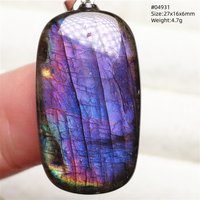 Natural Purple Labradorite Pendant Jewelry Rare Stone Women Men Blue Labradorite Women Men AAAAAA