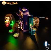 EASYLITE LED Light Kit for Toy Story Slinky Dog Bookends 43301 Building Blocks Toys Lamp Set (Not Included The Model)