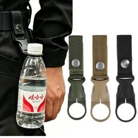 Webbing Buckle Hook Water Bottle Holder Clip Outdoor Nylon EDC Climb Carabiner Belt Backpack Hanger Camp Carabiner Belt Clip