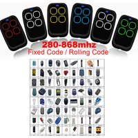 Garage Door Remote Control Duplicator 280-900MHz 433 433.92MHz Code Grabber Clone Gate Key Fob Command Hand Transmitter