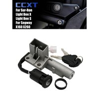 AliExpress NONE Electric Bike Battery Box Lock Lgnition Switch Lock Key Set For Sur-Ron Light Bee X & Light Bee S Universal For Segway X260 X160