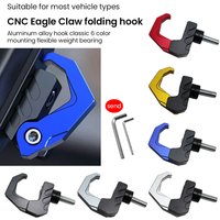 Motorcycle Handlebar Hooks Aluminum Bag Hook Shopping Bag Aluminum Alloy Handlebar Hooks Motorcycle Heavy Duty Hanger Accessor