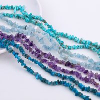 3-5mm 80cm/str Natural Crystal Small Gravel Handmade Beaded DIY Bracelet Bracelet Necklace Jewelry Accessories