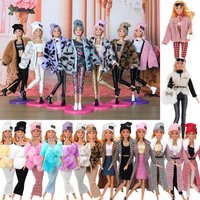 High Quality Doll Clothes+Accessories For barbie Ken Doll Dress Blyth 1/6 BJD,Toys For Girls,Birthday Christmas Gift