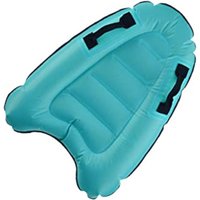 AEF5-Inflatable Surfboard, Portable Bodyboard For Adults And Children Learning To Swim And Surf, Sea Water Ski