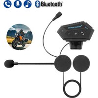 AliExpress NONE BT12 Bluetooth Motorcycle Helmet Headset Motor Bike Wireless Earphone Voice Control Handsfree Mic Headphones Music Player