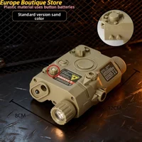 PEQ15 Multi-Functional Laser Box Flashlight: NEW 20mm Rail Compatible for Toy Airsoft Guns Hunting CS Game