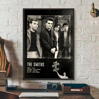 Rock The Smiths The Queen Is Dead Poster For Home Decoration Interior Bar Sticky Wall Art Printing Waterproof Room Decor