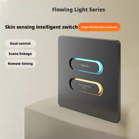 Tuya Zigbee Sensation Pc Smart Atmosphere Light Switch Dual Control Multi-Control Single Fire Zero Fire Universal Smart Switch