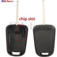 jingyuqin With Hu100 Blade Transponder Chip Remote Car Key Shell Case For Chevrolet SparK 2016 Accord Fob Housing