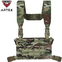 ARTEX7824 Lightweight Quick-Release Tactical Vest Laser Cut Outdoor Nylon Military Fan Training Functional Tactical Jacket