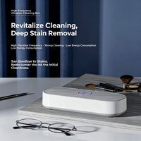New Portable Ultrasonic Vibration Cleaner UV Sterilization Multifunctional Washing Machine for Glasses Contact Lenses Jewelry