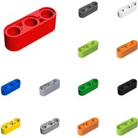 50pcs 32523 Liftarm Thick 1 x 3 Bricks Toys For Technical MOC DIY Buildings Blocks Compatible High-Tech Gifts