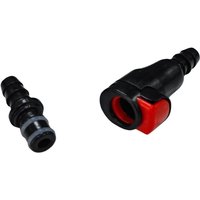 Hot Sale 1Pcs 1/4" Tubing Water Pipes Water Bags Outdoor Hydration Connector Quick Connector For Hydration Bladders Water Bag