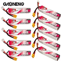 GAONENG GNB 2S HV Lipo Battery 720mAh 7.6V 100C/200C XT30U-F Plug for RC FPV Whoop Frame Kit Tinywhoop Racing Drone