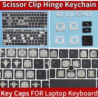 Replacement Keycaps Scissor Clip Hinge For HP ZBook 14u G5 14u G6 EliteBook 745 G5 840 846 G5 G6 keyboard Keychain