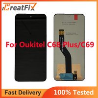 100%tested For OUKITEL C68 C69 LCD Display Touch Screen Digitizer For oukitel C68 PLUS C69 C68 Pro Assembly Replacement