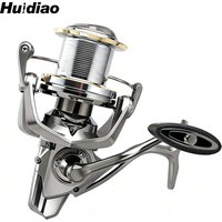 Huidiao NGK-II Spinning Reel 8000-14000 Powerful Fishing Reel 25kg Max Drag 6+1BB Long Distance Casting for Big Game Fishing