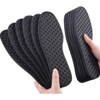 1 Pair Plant Insoles For Shoes Bamboo Charcoal Antibacterial Deodorant Running Sports Insole Feet Shock Absorbing Shoe Sole