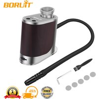BORUiT New Portable Food Cold Smoke Generator Type-C Rechargeable Molecular Cuisine Smoking Gun Meat Burn Cooking for BBQ Grill