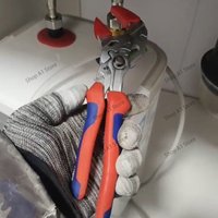 No Button 4 Stops 5inch Mini Pump Clamp Ultra Thin Shifting Spanner Multifunctional Wrench