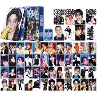 95pcs kpop Stray Kids New album 4TH KARMA Lomo Card Stickers SKZOO Celebrity Surrounding FELIX BANG CHAN CHANGBIN fan gifts