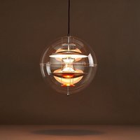 Modern acrylic pendant light white gold silver circular VP pendant light Nordic luxury bedroom lighting living room decoration