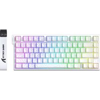 ATTACK SHARK R82 HE Wired Magnetic Keyboard with 0.005mm RT Accuracy,RGB 8KHz,Support RT/Snap Tap/DKS/MT/TGL