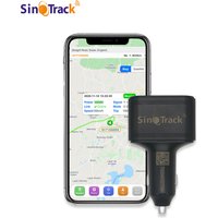SinoTrack Dual USB Auto-Zigarettenanzünder GPS Tracker ST-909 Autotelefon-Ladegerät mit kostenloser Online-Tracking-App