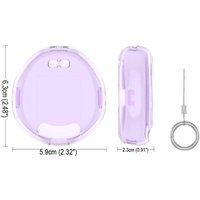 For Tamagotchi Uni Replacement Shell Solid Color Transparent Protective Case Cover For Virtual Pet Game Machine Accessories