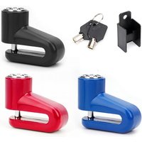 AliExpress NONE 1PCS Bicycle disc brake lock anti-theft lock portable motorcycle disc brake lock mountain bike reminder rope accessories