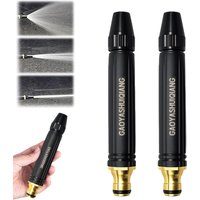 Adjustable High Pressure Hose Nozzle Water Sprayer Garden Watering Car Washing Design Modes Efficient Home Cleaning Accessories