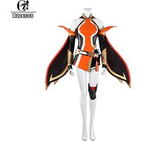 ROLECOS Anran Ye Cosplay Costume Wuxing University Agent 46th Women Suit Game OW Halloween Party Outfit Over Game Watch