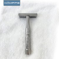 KAMPFE Manual Safety CNC - Processed Stainless Steel for Wet Shaving sensitive skin