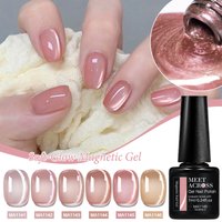 Soft-Glow Water Light Cat Magnetic Gel Ultra Shine Nude Pink Jelly Crystal Color Soak Off UV LED Gel Nail Art Varnish Manicure