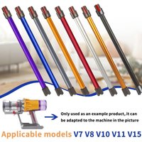 Metal Extension Tube for Dyson V7 V8 V10 V11V15 Vacuum – Conductive Aluminum Telescopic Wand