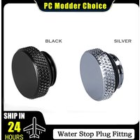 2Pcs MA-PD5 High Quality G1/4" Water Plug, Water Stop Plug, PC Water Cooling Fittings