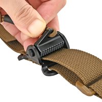 Tactical Function Aluminum Webbing Quickly Adjust The Spring Buckles Fit 25Mm Rifle Sling Webbing Airsoft