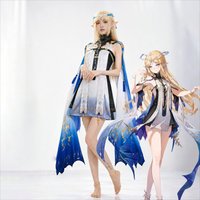 Game Wuthering Waves Cartethyia Cosplay Costume Cartethyia Wig Fancy Dress Carnival Halloween Party Role Play Women Cos Outfits