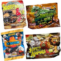Genuine Capsule Toy Monster-Mix Rubber Bouncing or Scorpions Animals Dinosaur Soft Rubber Kneading Surprise Blind Bag Fun