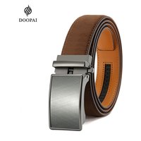 Leather belt men High Quality PU Leather Belts, Automatic Buckle Belt, Adjustable No Hole Belt Jeans Belt for Men