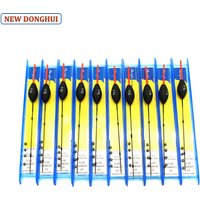 Newdonghui Carp Fishing Floats Set Winder Bobbers Ready-Made Rigs Accessory Tackle 0.5G 1G Buoys Pacific 8